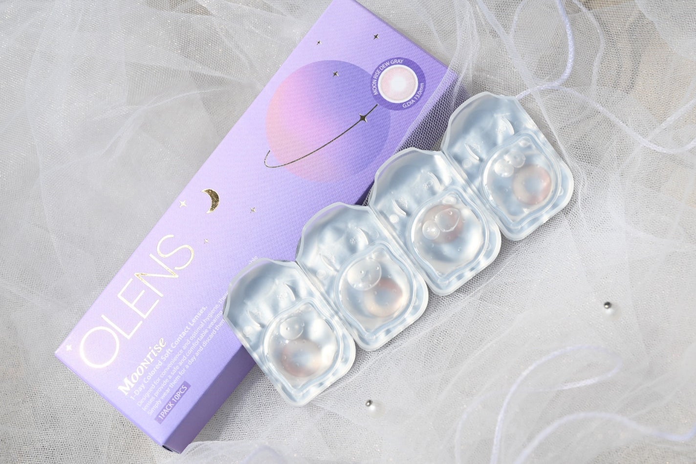 Moonrise 1day/OLENS/ワンデー(1DAY)カラコンを使ったクチコミ(3枚目)