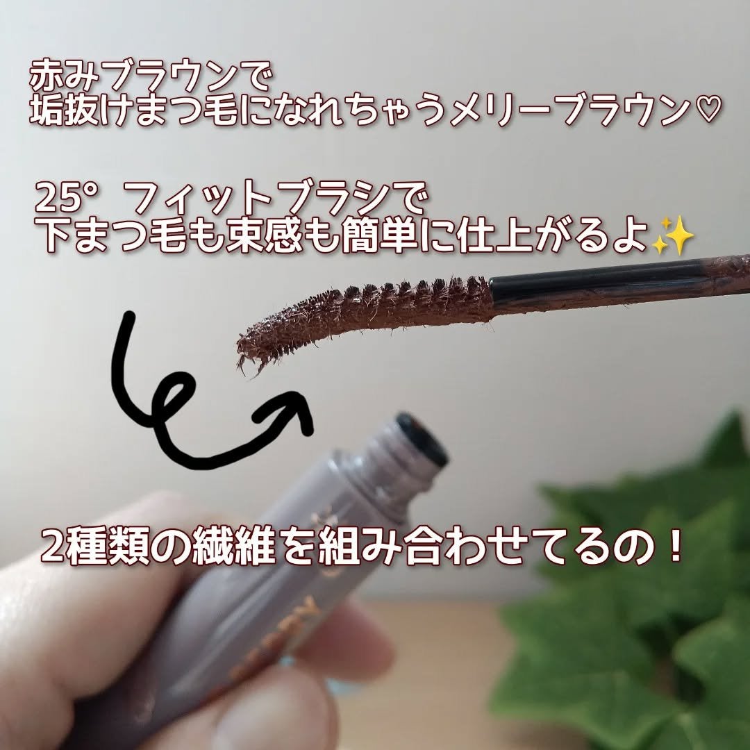 ブレンドベリー チアミー カール&キープ マスカラ WP/BLEND BERRY/マスカラを使ったクチコミ(6枚目)