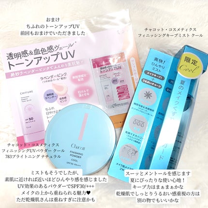フィニッシングUVパウダー クール/チャコット・コスメティクス/ルースパウダーを使ったクチコミ(3枚目)