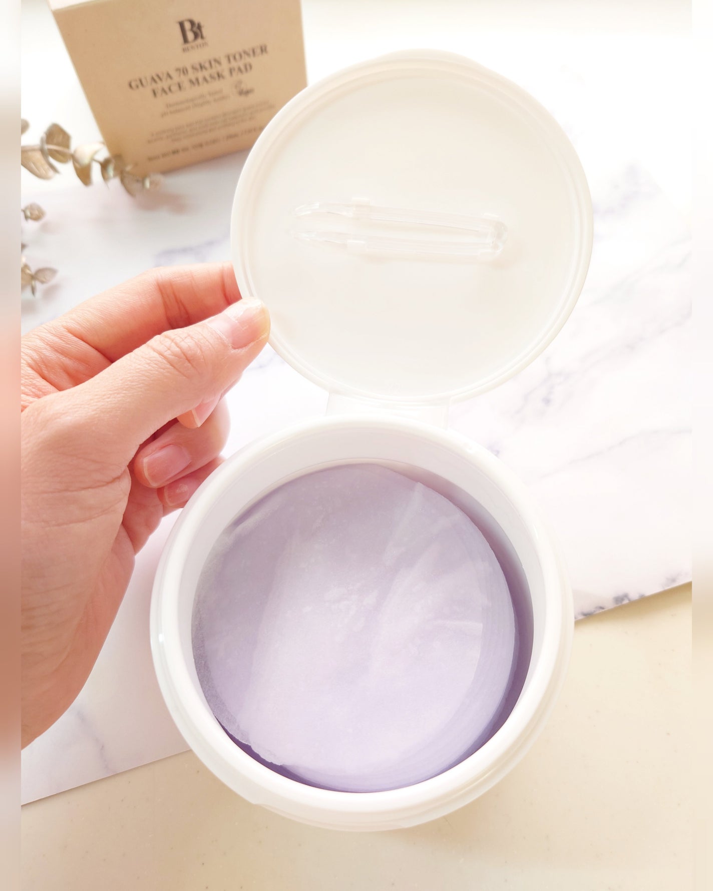 グアバ 70スキントナーパッド /BENTON/トナーパッドを使ったクチコミ(2枚目)