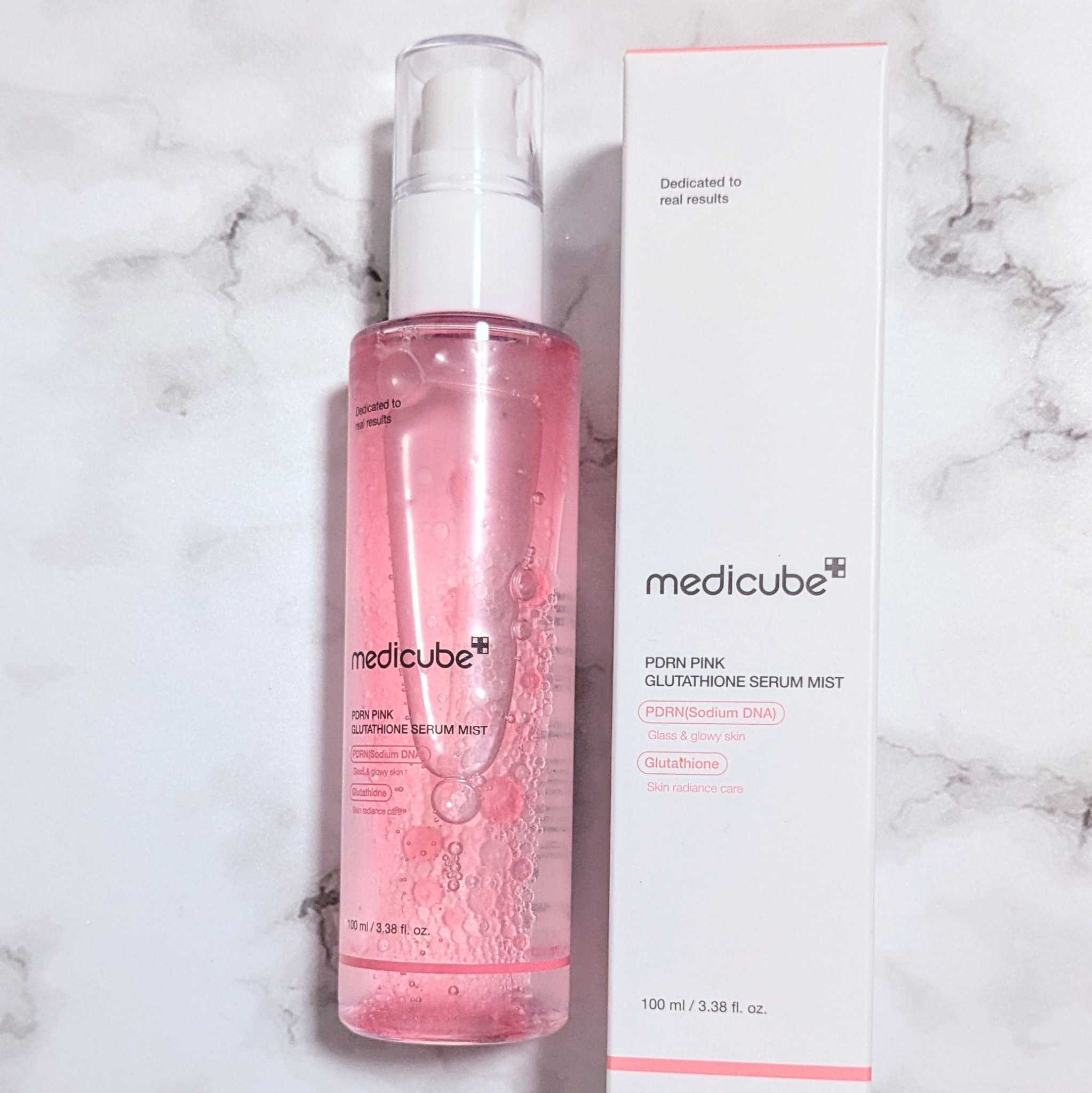 PDRNピンクセラムミスト/MEDICUBE/美容液を使ったクチコミ（1枚目）