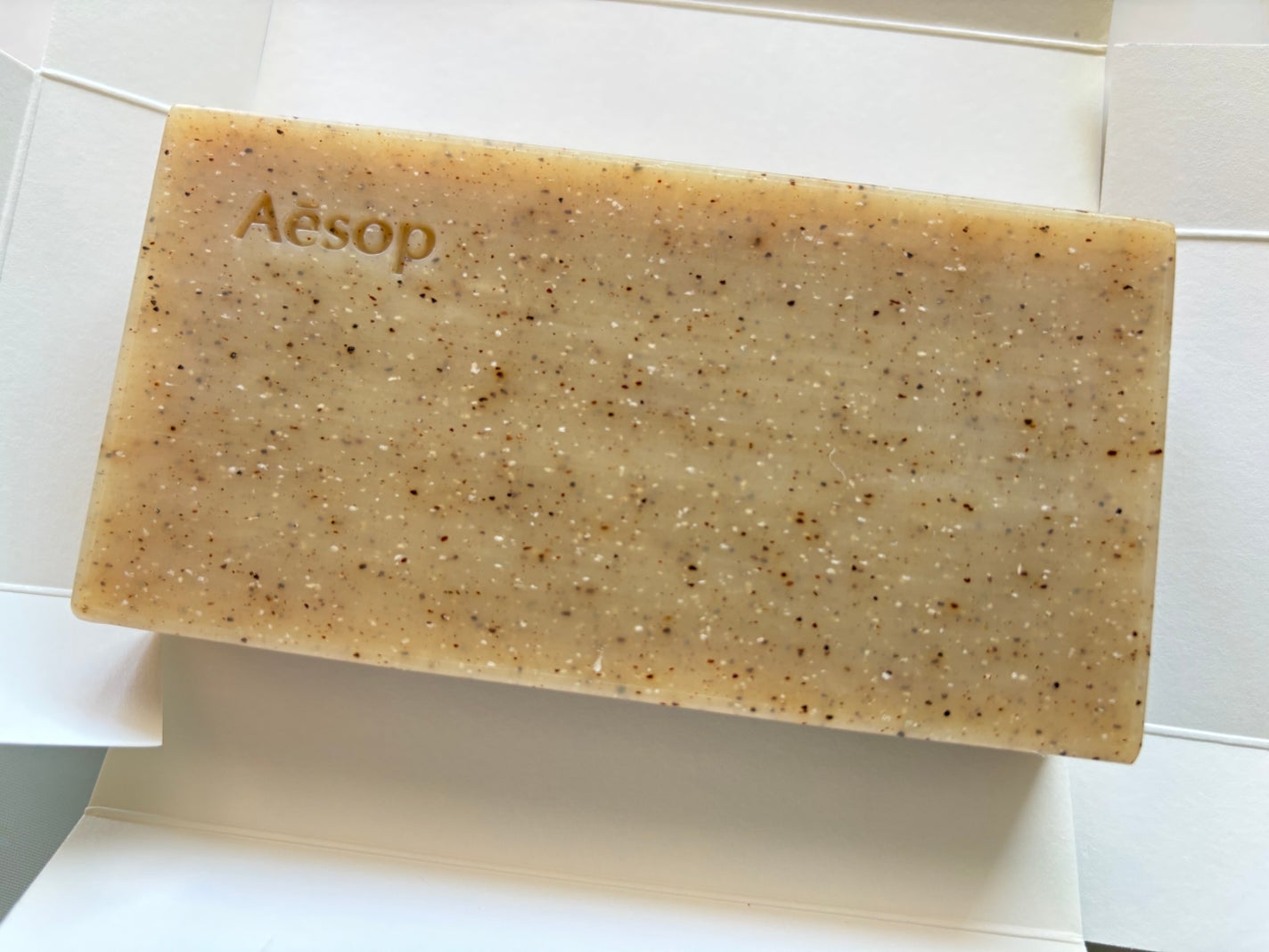 ポリッシング バー ソープ /Aesop/ボディ石鹸を使ったクチコミ(5枚目)