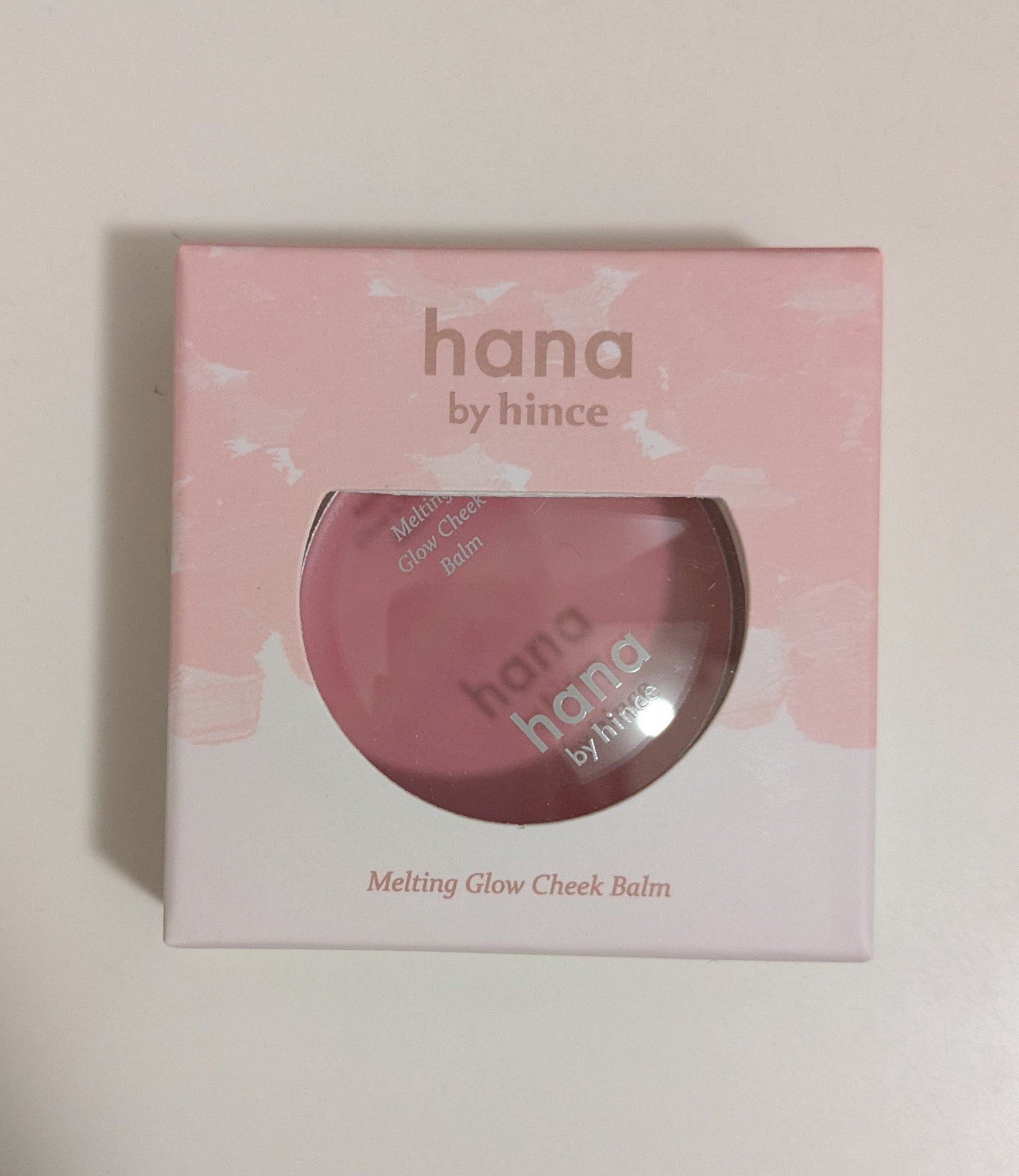 メルティンググロウチークバーム/hana by hince/ジェル・クリームチークを使ったクチコミ（1枚目）