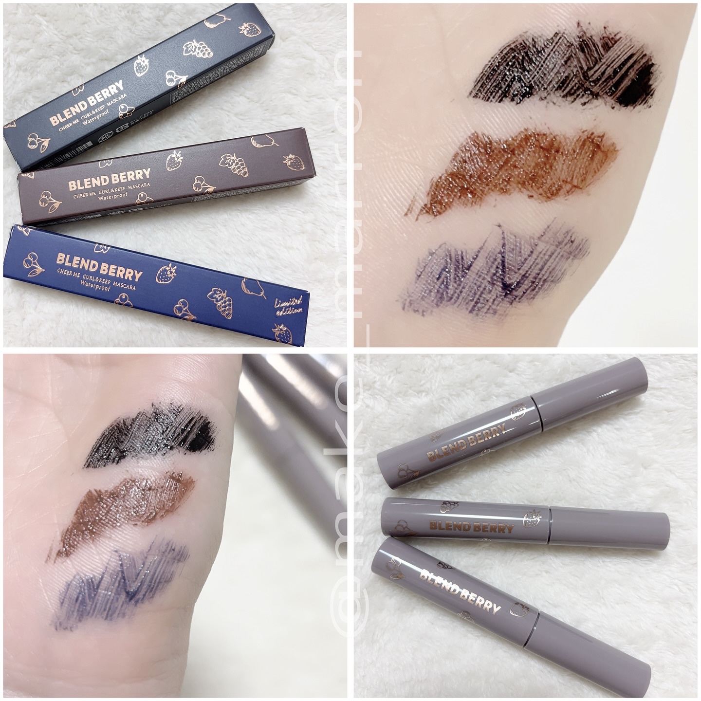 ブレンドベリー チアミー カール＆キープ マスカラ ＷＰ/BLEND BERRY/マスカラを使ったクチコミ（2枚目）