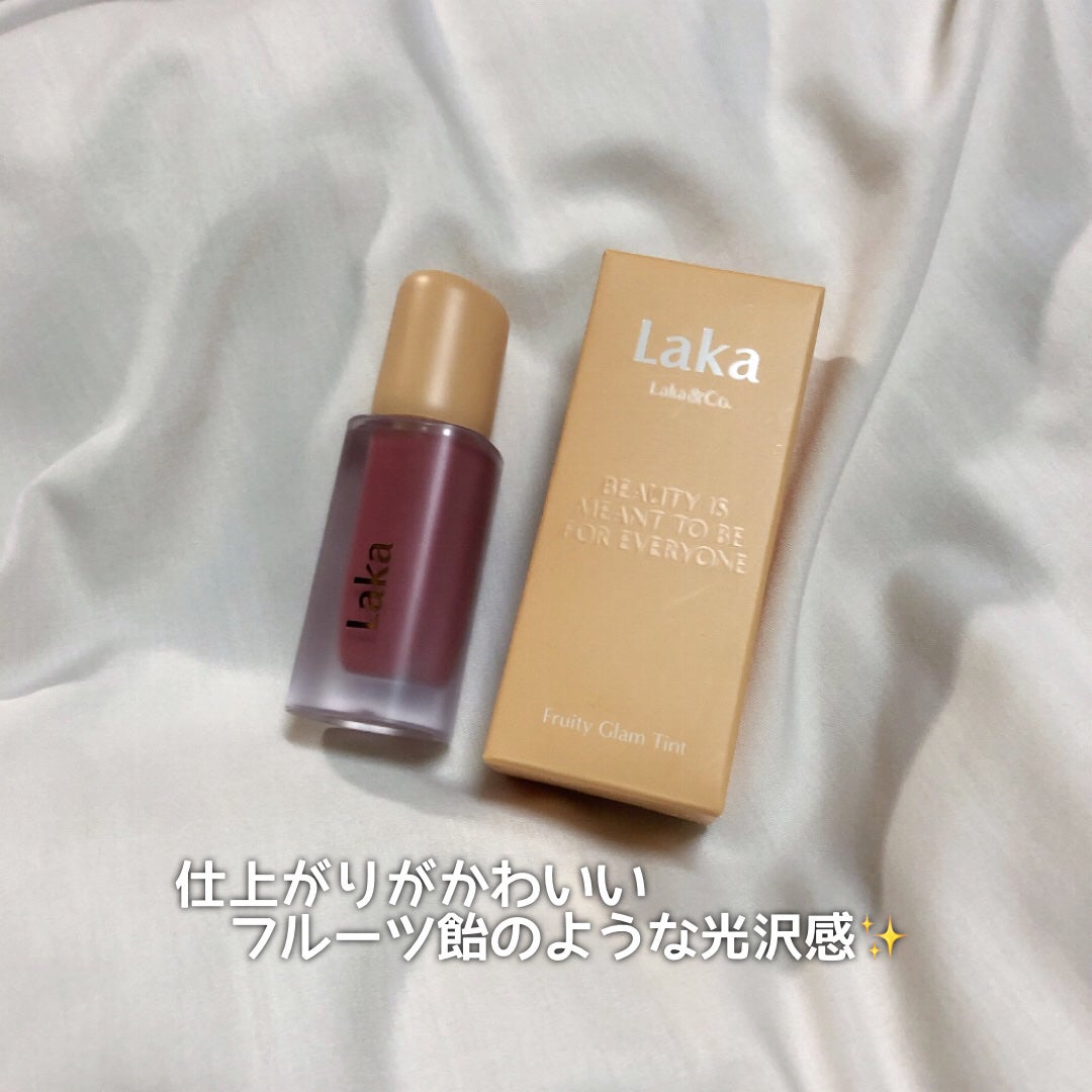 フルーティーグラムティント/Laka/リップティントを使ったクチコミ(1枚目)