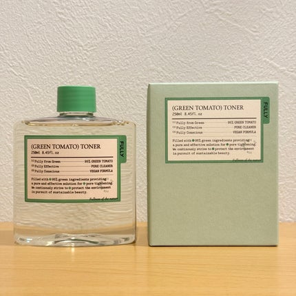 グリーントマトトナー/FULLY/化粧水を使ったクチコミ(1枚目)