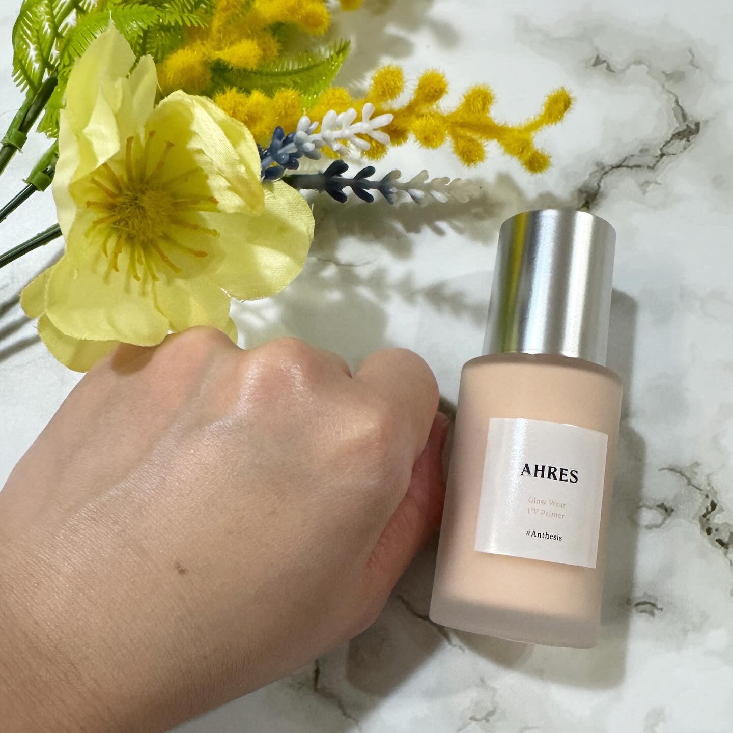 グロウ ウェア UV プライマー/アーレス/化粧下地を使ったクチコミ（3枚目）