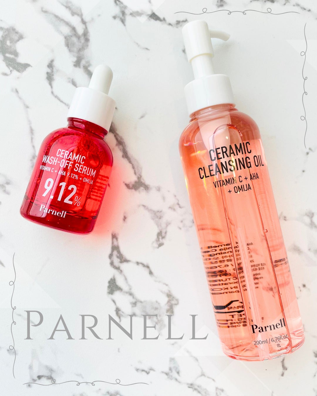 AHA 9.12 オミジャ 陶器肌 ウォッシュオフ セラム/parnell/美容液を使ったクチコミ(1枚目)