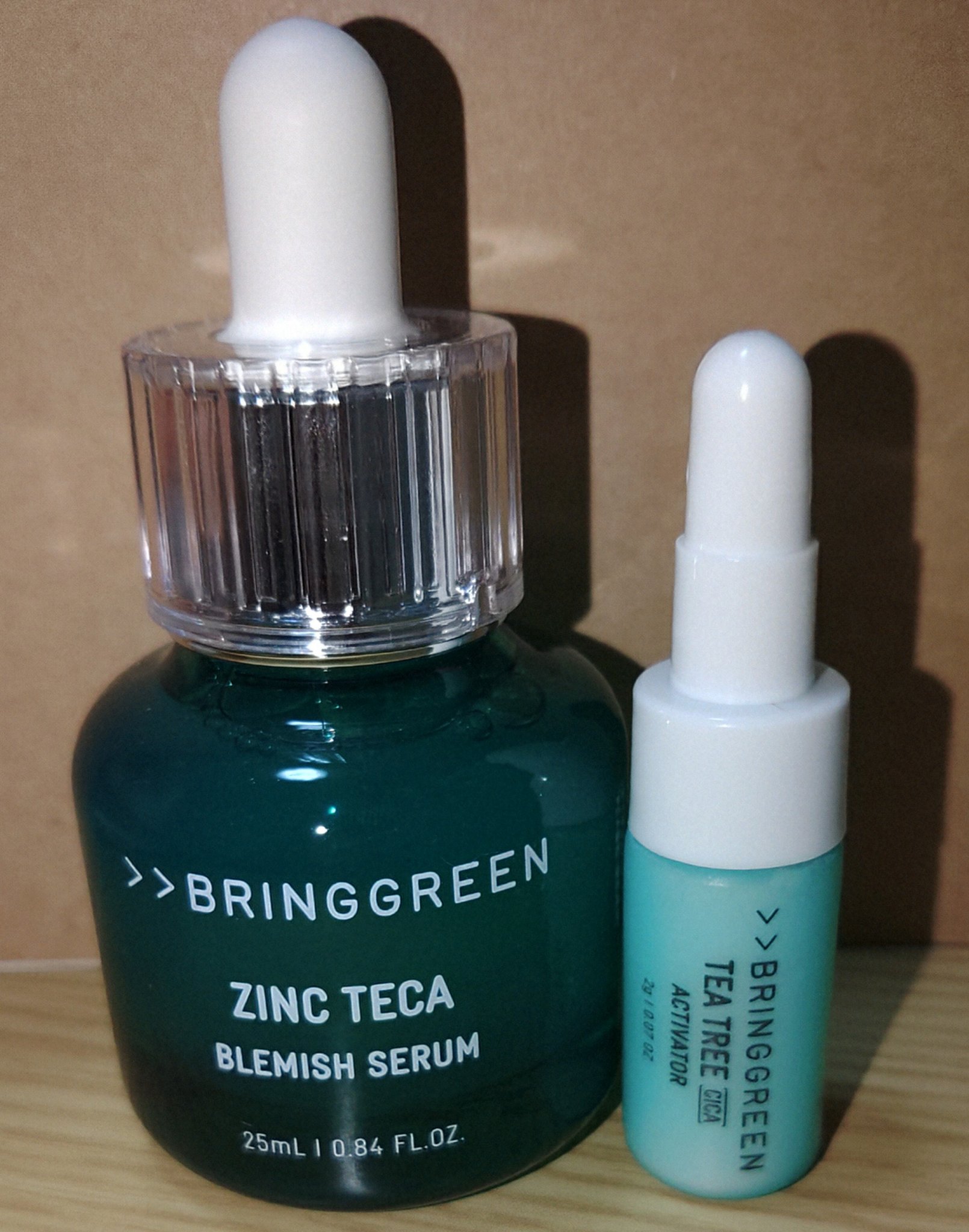 ジンクテカBセラムセット/BRING GREEN/スキンケアキットを使ったクチコミ（1枚目）