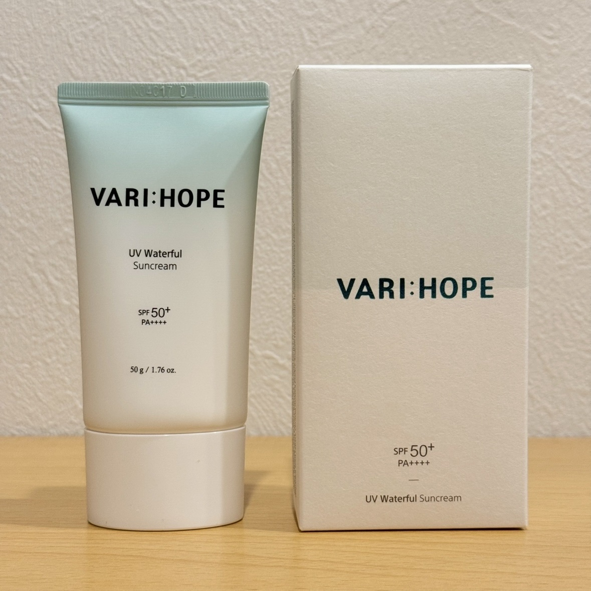 UVウォーターフル サンクリーム/VARI:HOPE/日焼け止めクリームを使ったクチコミ（1枚目）