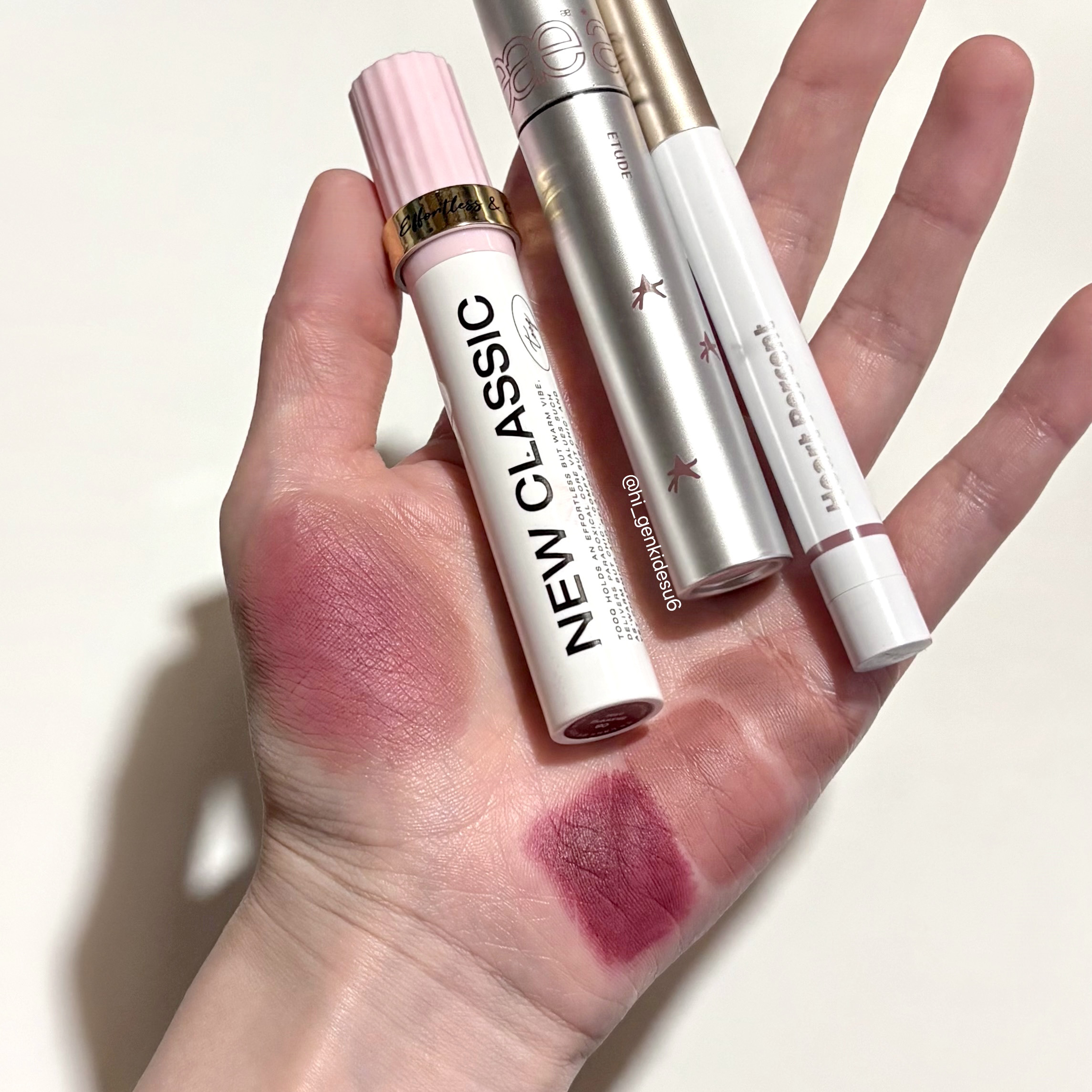 デュイジェルグロウティント 13 ブラックハッシュ/wakemake/リップティントを使ったクチコミ（1枚目）