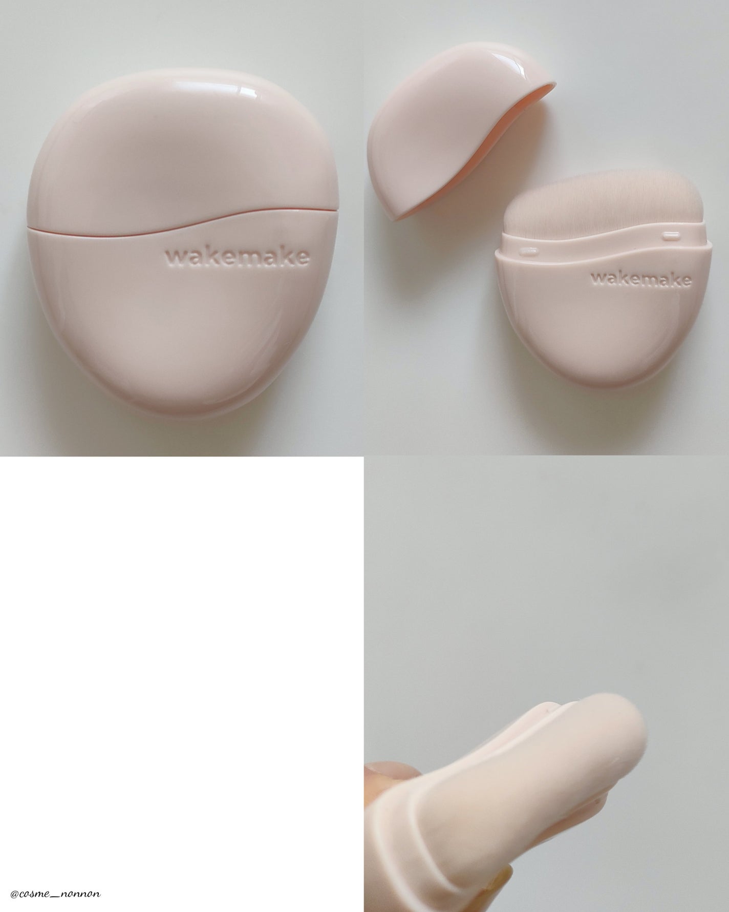 ウォーターグロウコーティングバーム/wakemake/クリーム・エマルジョンファンデーションを使ったクチコミ(5枚目)