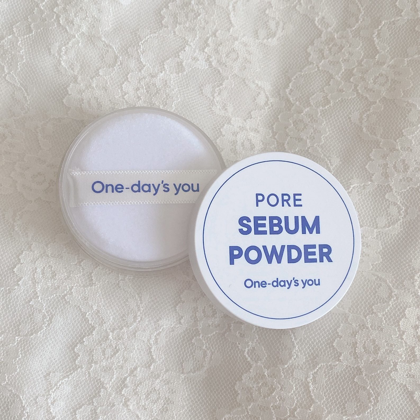ポアセバムパウダー/One-day's you/ルースパウダーを使ったクチコミ（2枚目）