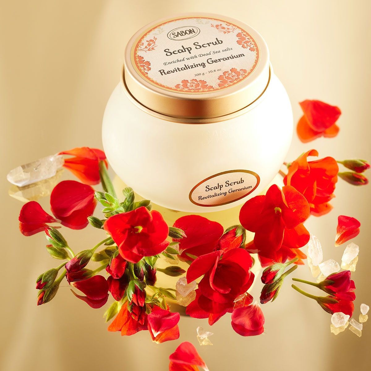 ヘッドスクラブ リプレニッシング(ゼラニウム)/SABON/ヘッドスクラブを使ったクチコミ(1枚目)