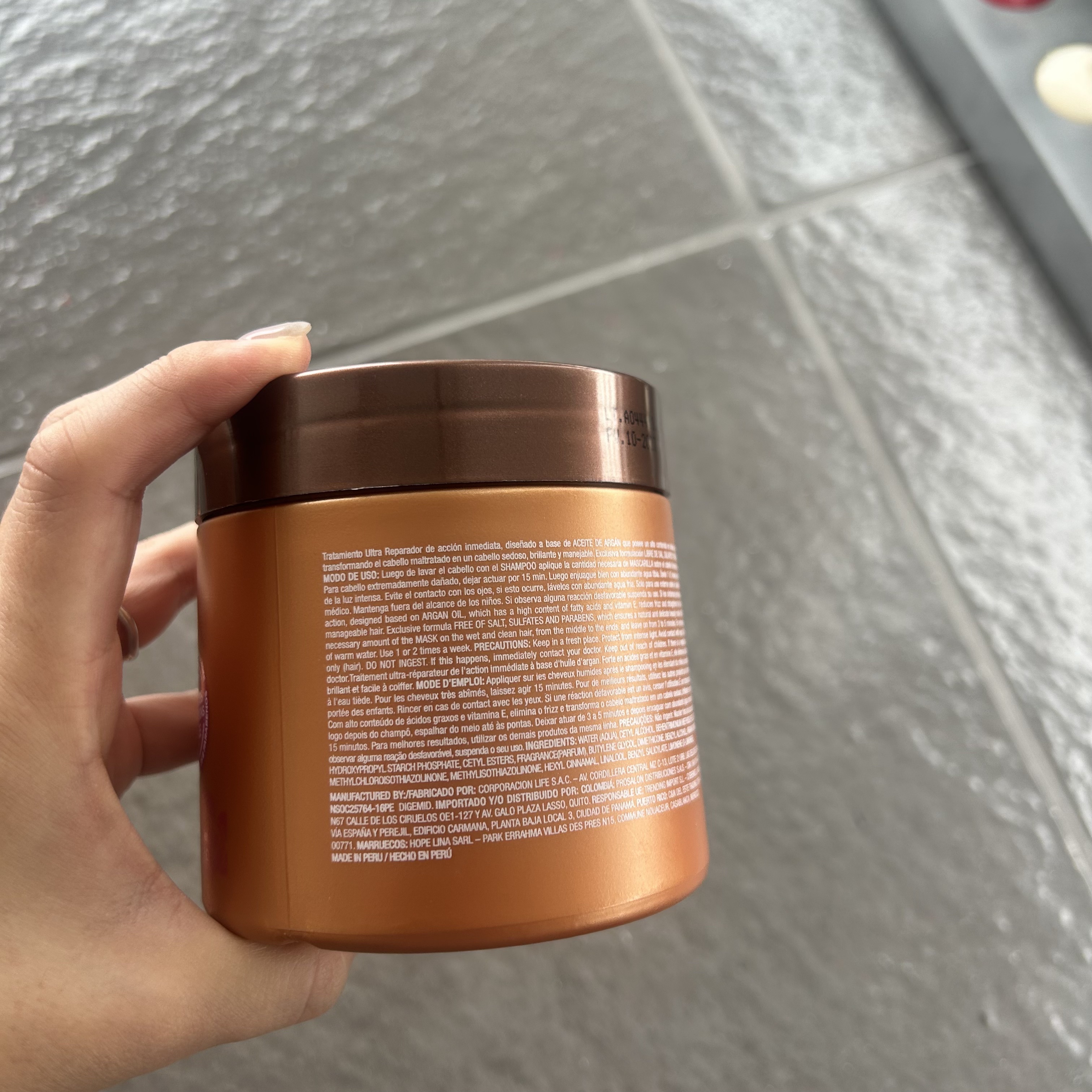 Repair ARGAN TREATMENT MASK /PLACENTA LIFE/ヘアマスク・ヘアパックを使ったクチコミ（2枚目）
