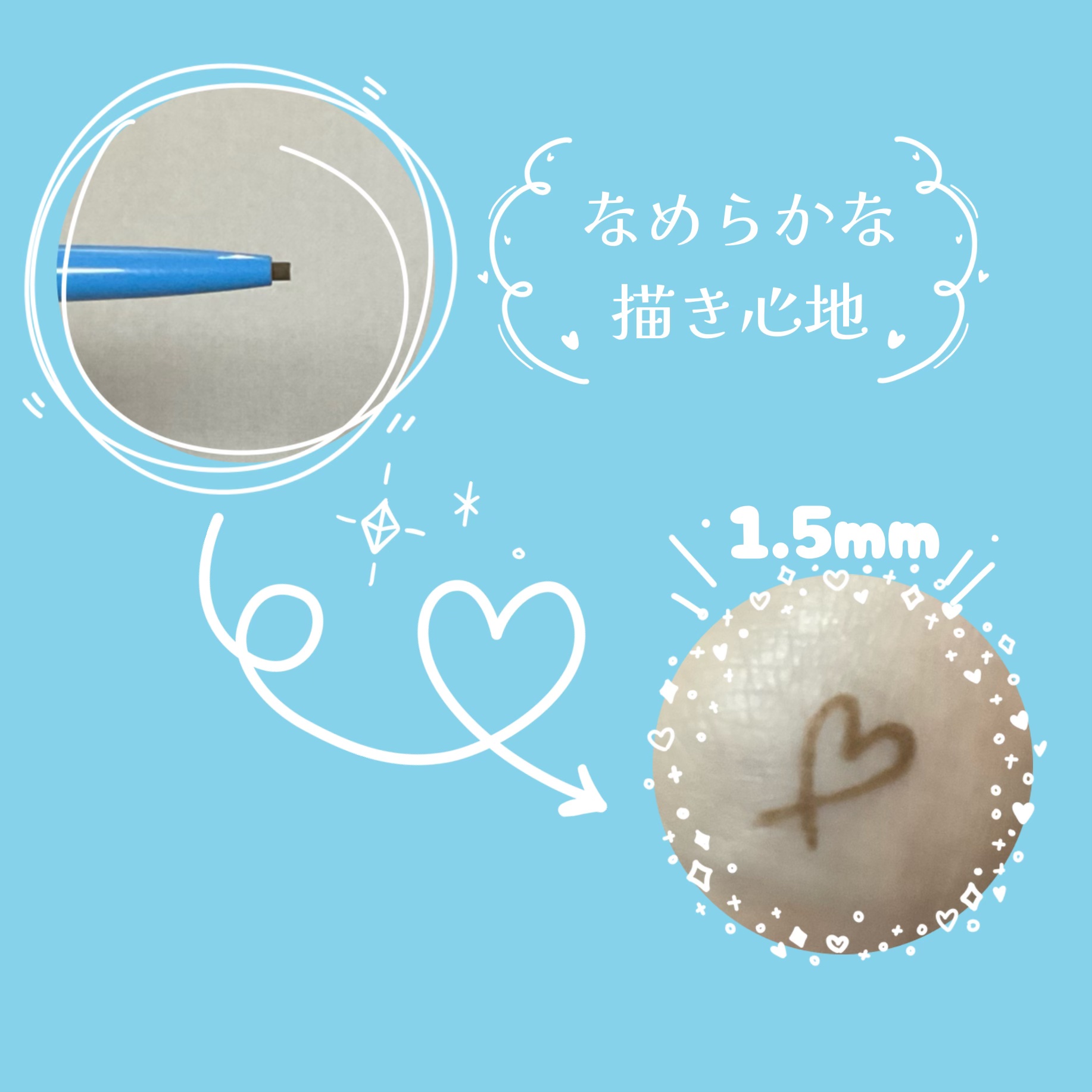 「密着アイライナー」極細クリームペンシル/デジャヴュ/ペンシルアイライナーを使ったクチコミ（2枚目）