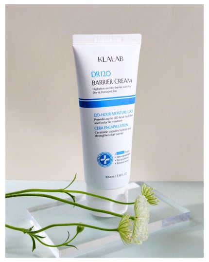 ディーアール120 バリアクリーム/KLALAB/フェイスクリームを使ったクチコミ(4枚目)