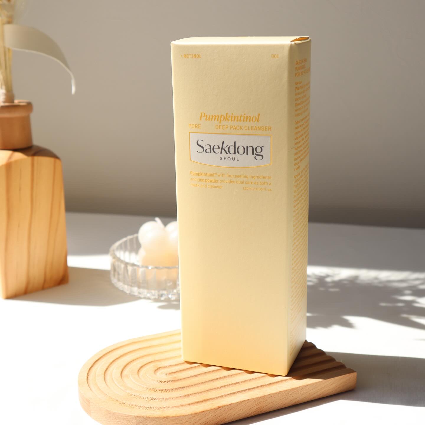 PUMPKINTINOL パッククレンザー/Saekdong SEOUL/洗顔フォームを使ったクチコミ（3枚目）