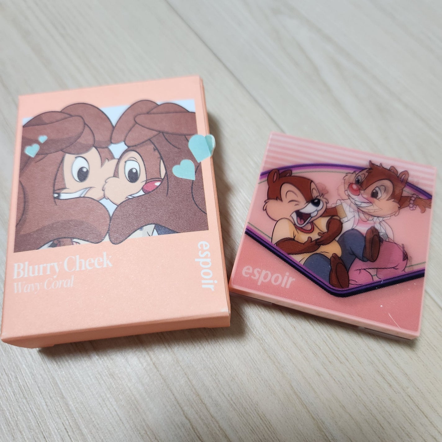 ブラリーチーク(ディズニーエディション)/espoir/チークを使ったクチコミ(1枚目)