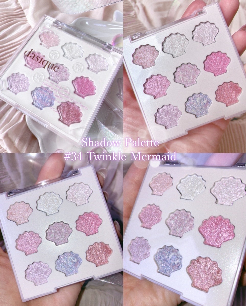 シャイングロイハイライターパレット/dasique/クリームハイライトを使ったクチコミ（2枚目）