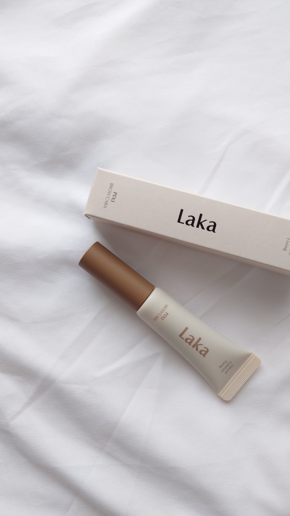 ラカ ピクシーブロウカラ/Laka/眉マスカラを使ったクチコミ（1枚目）