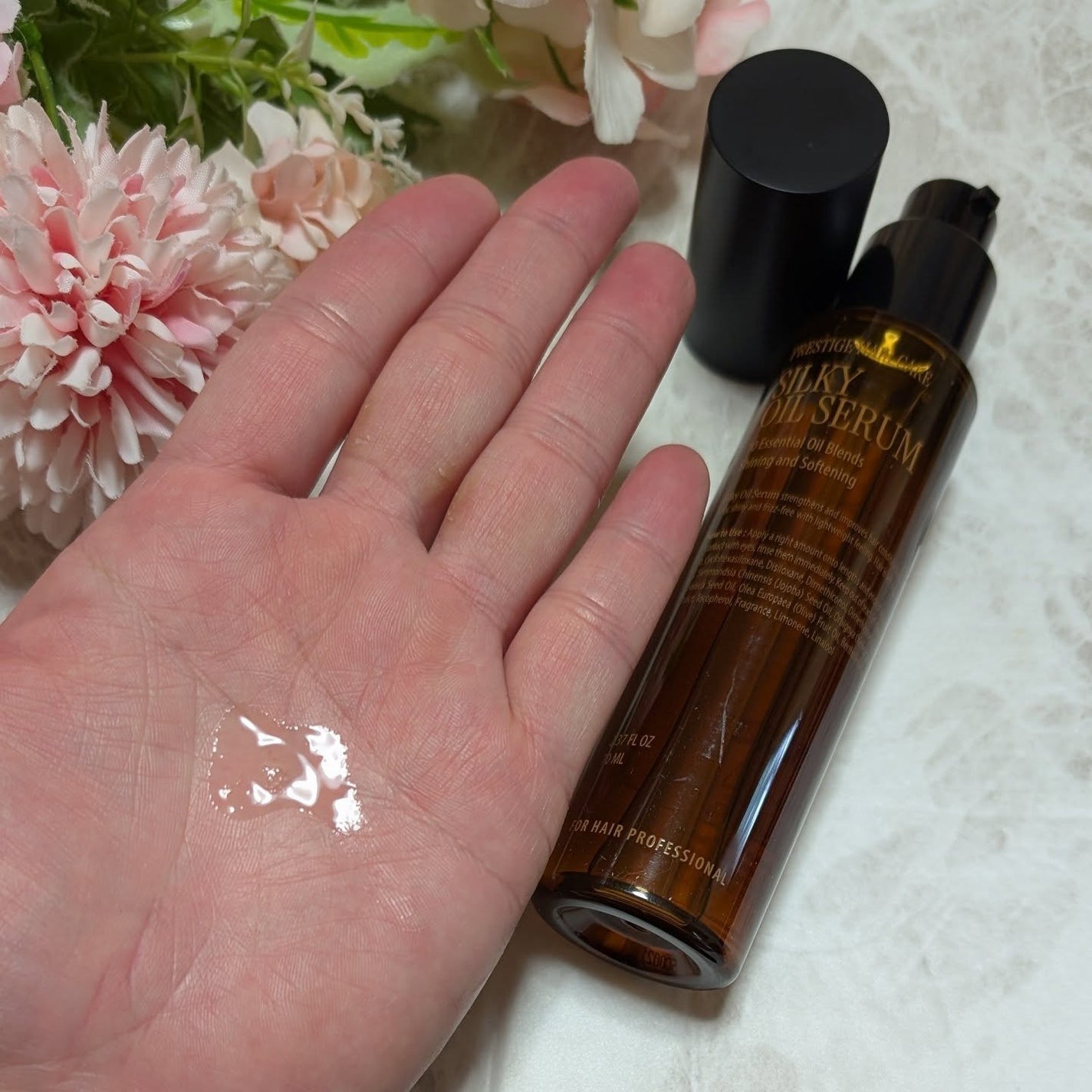 SILKY OIL SERUM/CULRY SHYLL/ヘアオイルを使ったクチコミ(4枚目)