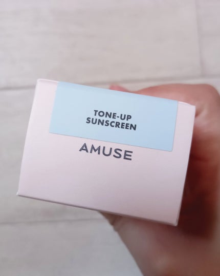 ベージュトーンアップ365ヴィーガンサンクリーム/AMUSE/日焼け止めクリームを使ったクチコミ(3枚目)