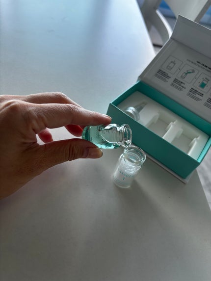 クラウドアンプル 1week キット/CHARDE/美容液を使ったクチコミ(3枚目)