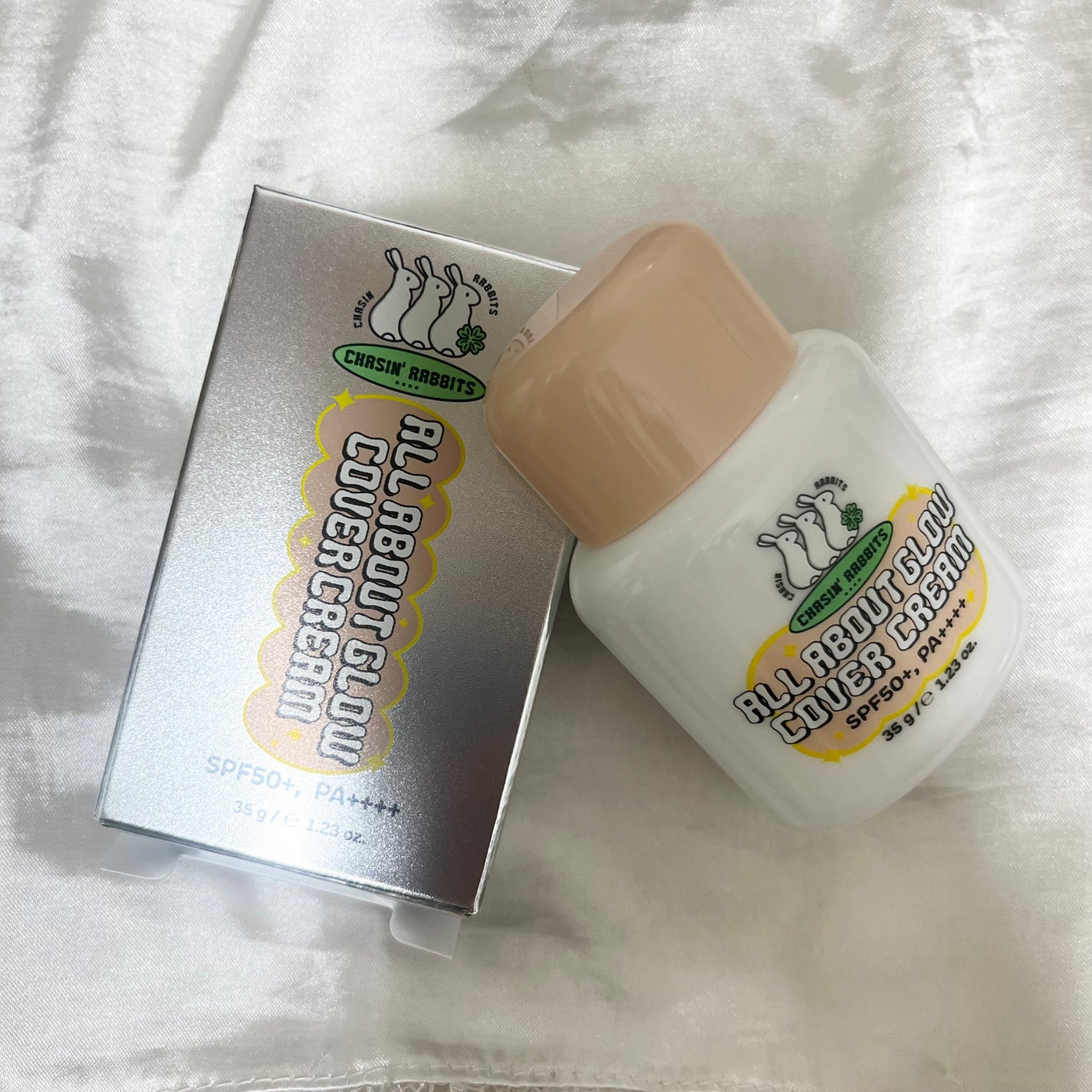 オールアバウトグロウカバークリーム/CHASIN'RABBITS/日焼け止めクリームを使ったクチコミ(1枚目)
