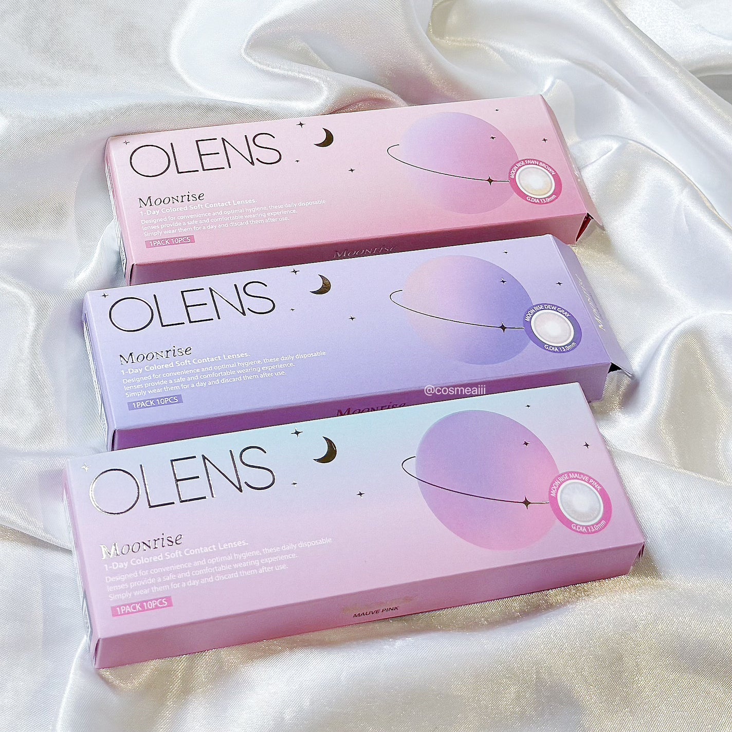 Moonrise 1day/OLENS/ワンデー(1DAY)カラコンを使ったクチコミ(2枚目)