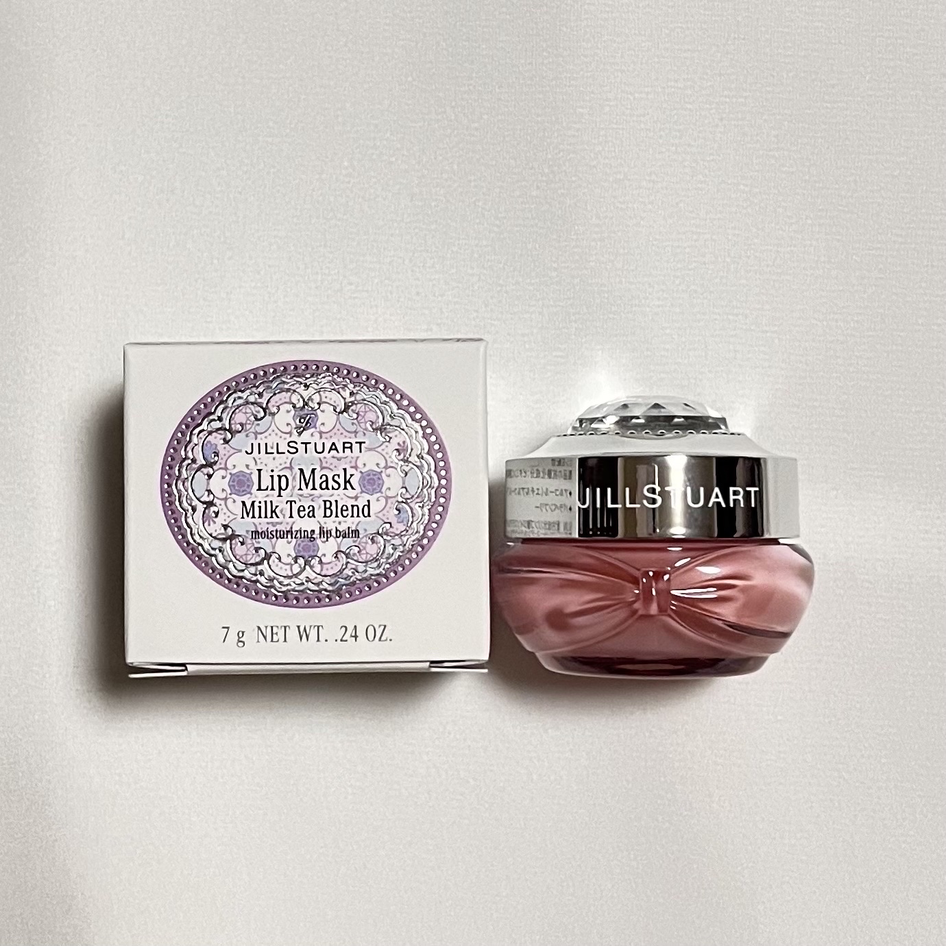 ジルスチュアート リップバーム クリーミーベージュ(香り：ミルクティーブレンド)/JILL STUART/リップバームを使ったクチコミ（1枚目）