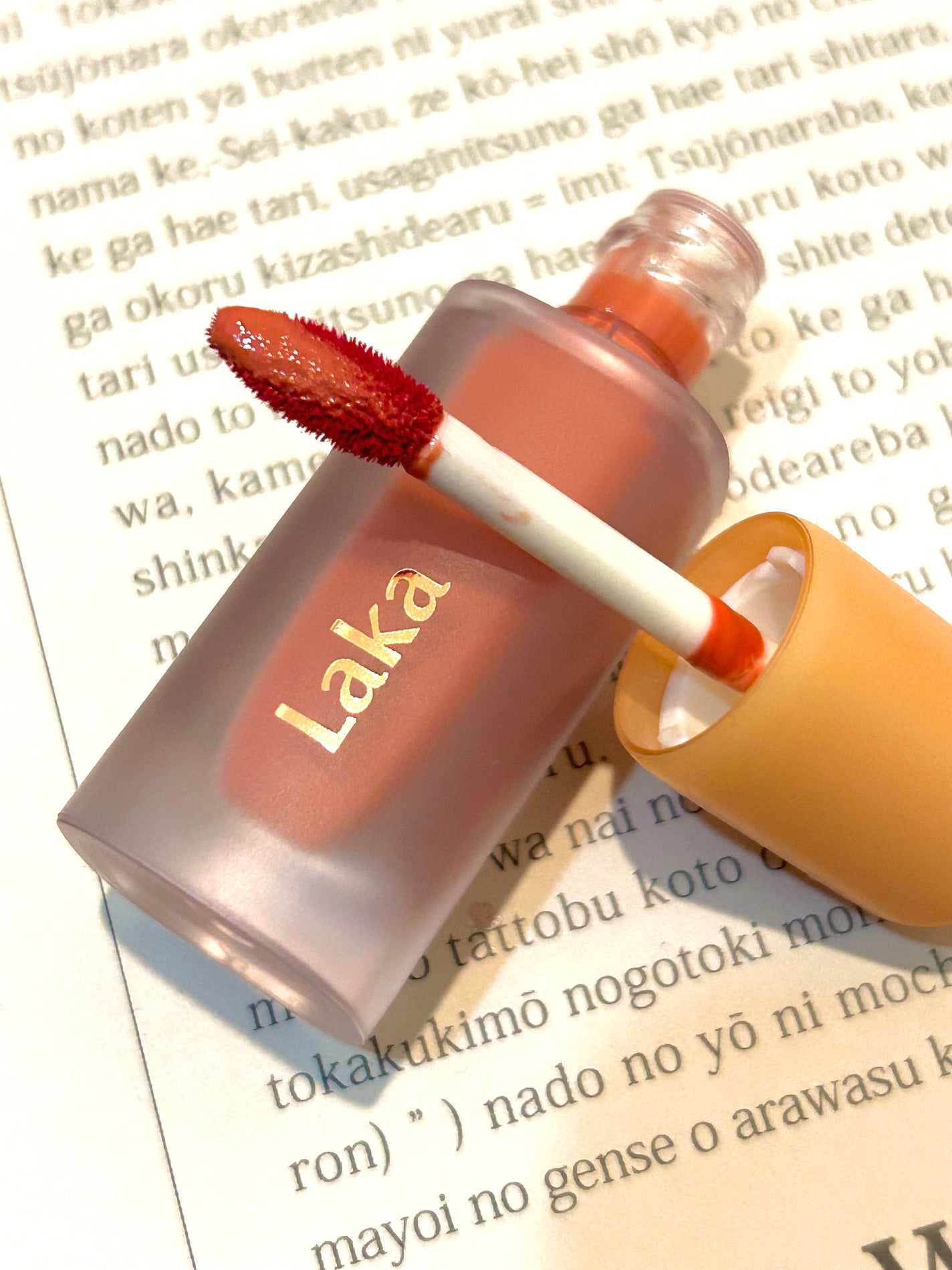 フルーティーグラムティント/Laka/リップティントを使ったクチコミ(2枚目)