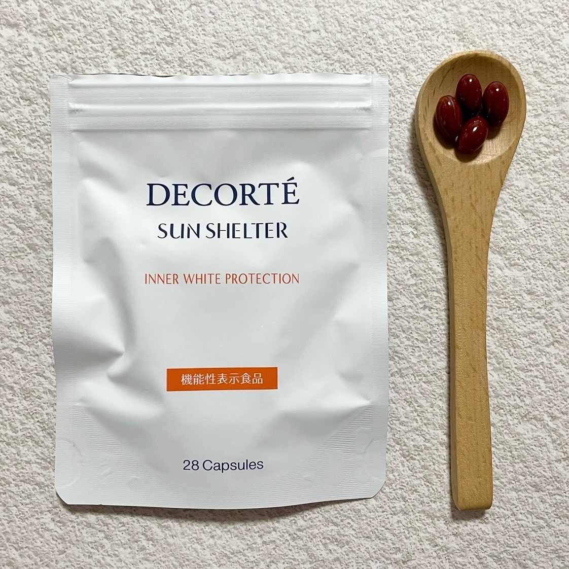 サンシェルター インナー ホワイトプロテクション/DECORTÉ/美容サプリメントを使ったクチコミ（1枚目）