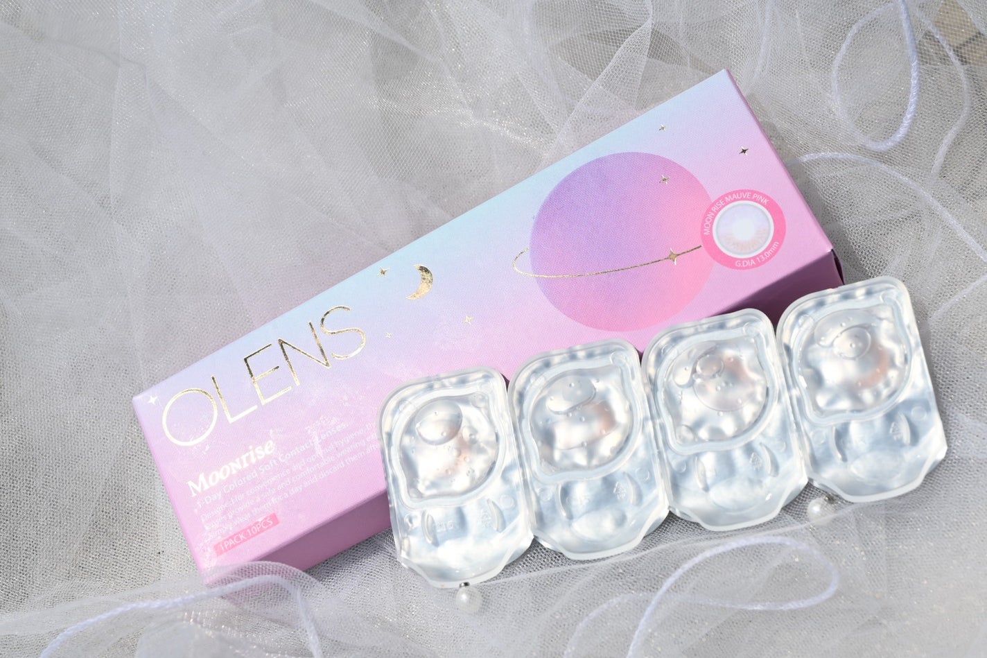 Moonrise 1day/OLENS/ワンデー(1DAY)カラコンを使ったクチコミ(5枚目)