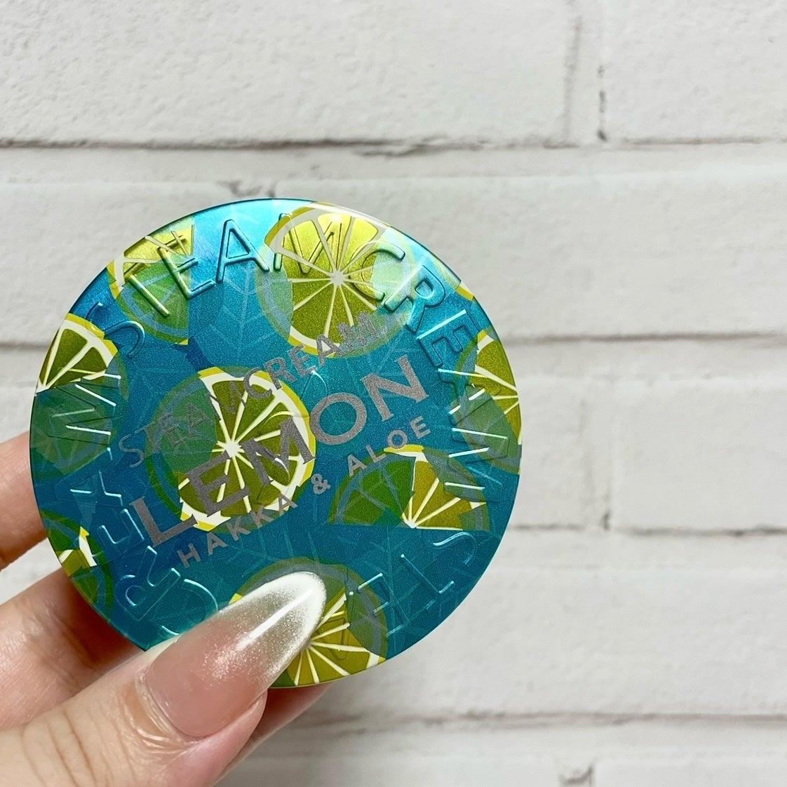 スチームクリーム ハッカ&アロエ レモン/STEAMCREAM/ボディクリームを使ったクチコミ(2枚目)