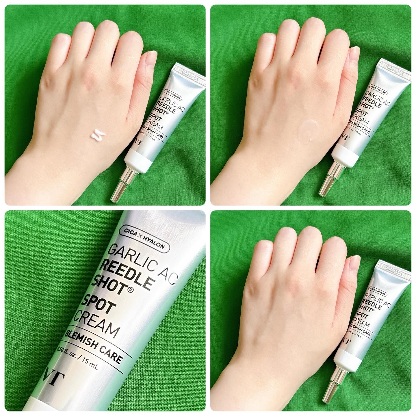 ガーリック リードルショット スポットクリーム/VT/フェイスクリームを使ったクチコミ（3枚目）