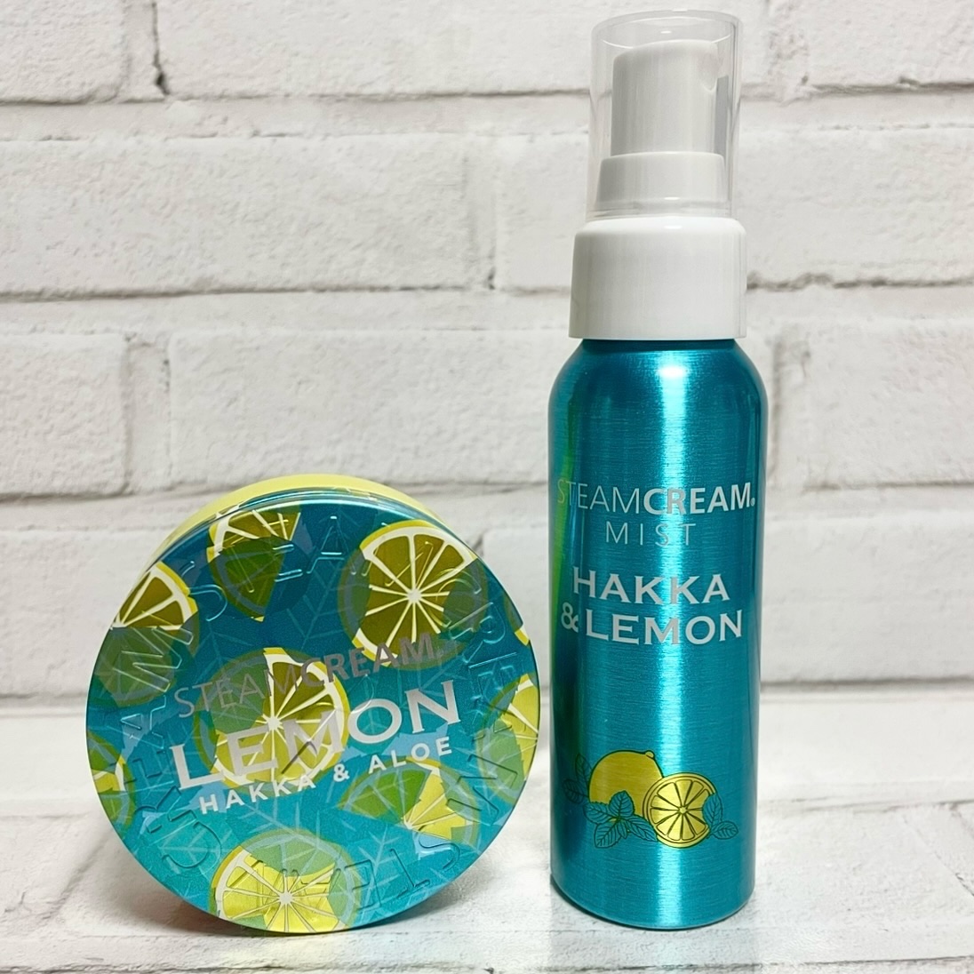 スチームクリーム ハッカ＆アロエ レモン/STEAMCREAM/ボディクリームを使ったクチコミ（1枚目）