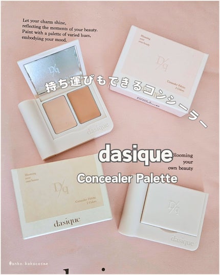 プロカバーデュアルコンシーラーパレット/dasique/パレットコンシーラーを使ったクチコミ(1枚目)