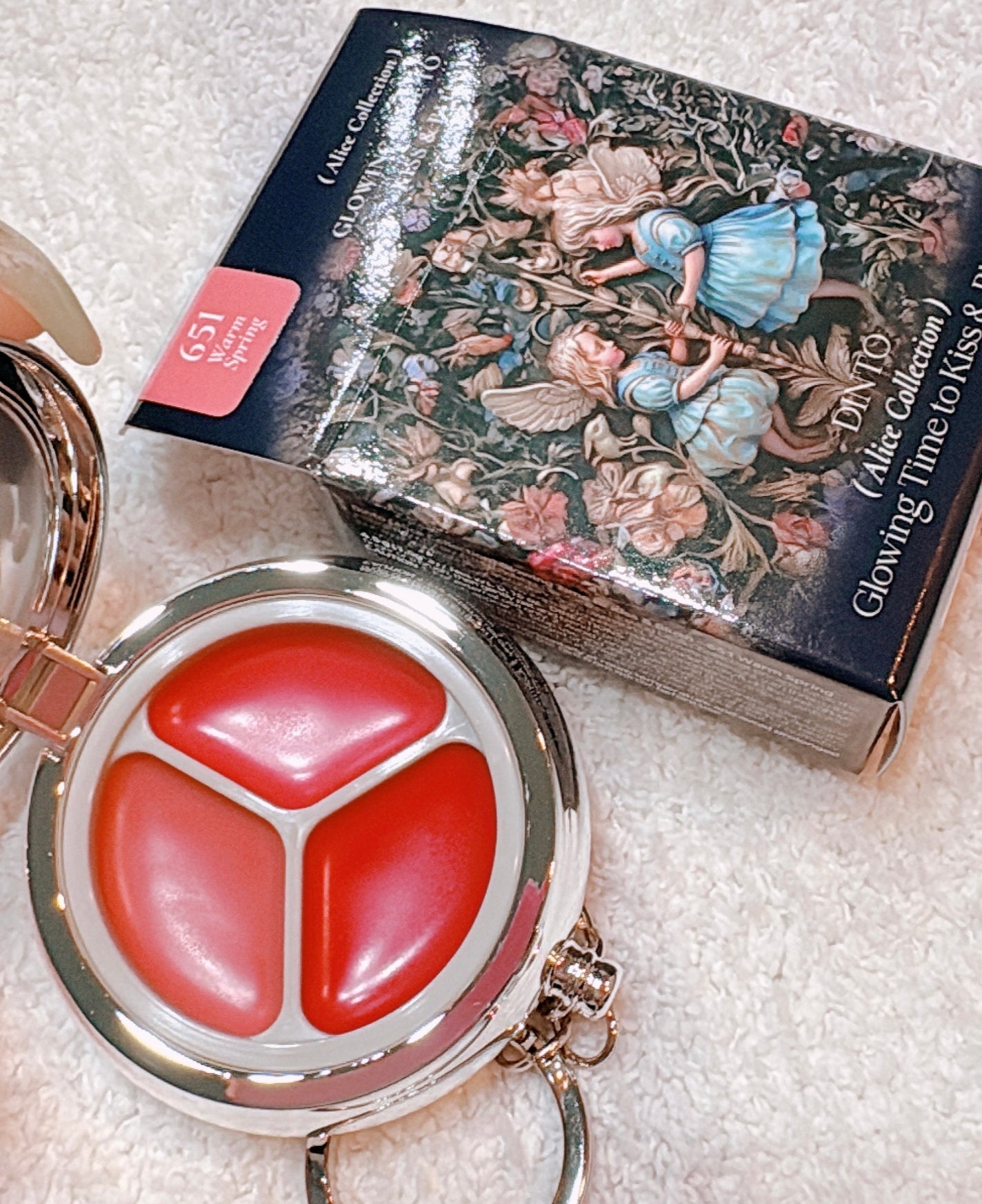 グローイングタイムトゥーキスアンドブラッシュ/Dinto/口紅を使ったクチコミ(3枚目)