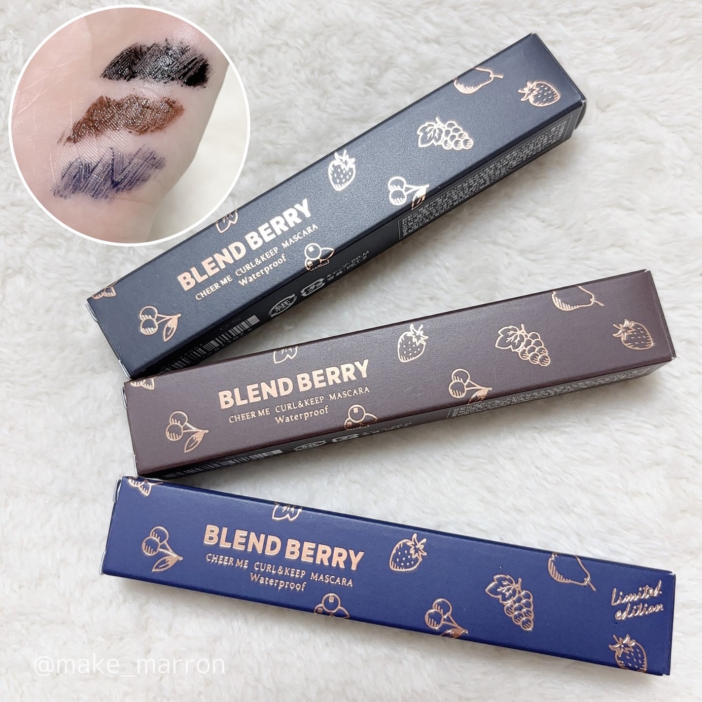 ブレンドベリー チアミー カール&キープ マスカラ WP/BLEND BERRY/マスカラを使ったクチコミ(1枚目)