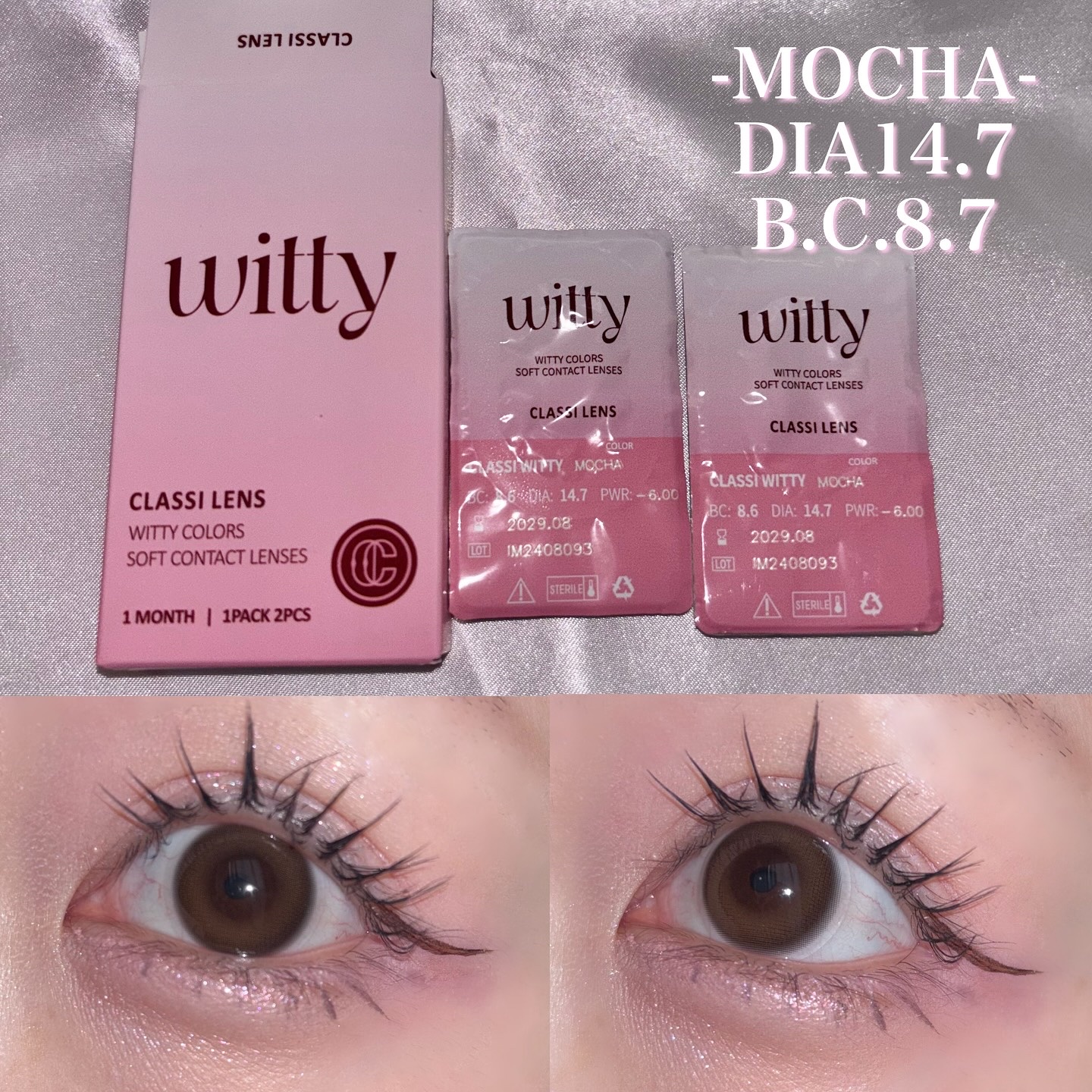 classilens witty/Classilens/１ヶ月（１MONTH）カラコンを使ったクチコミ（2枚目）