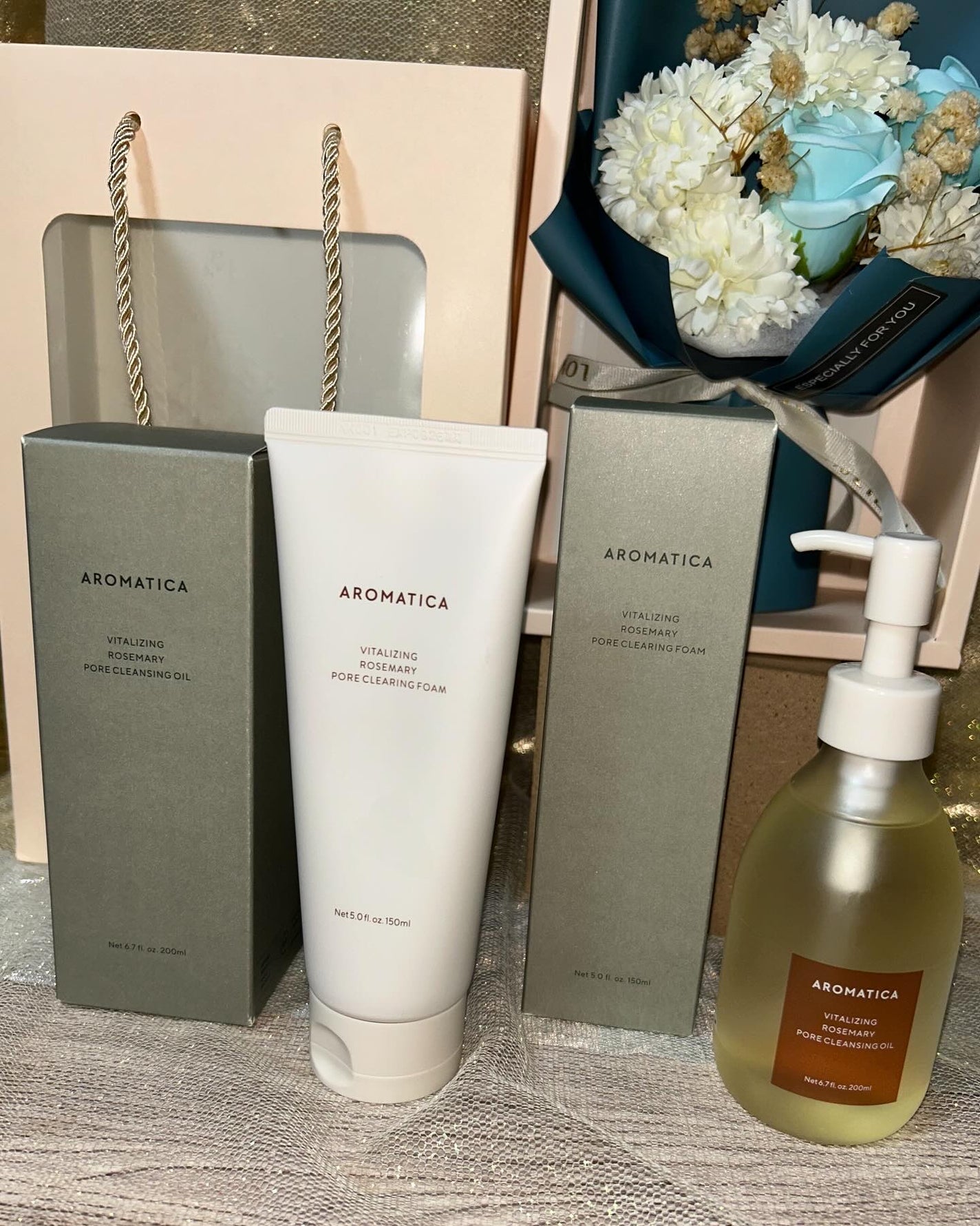 ローズマリークレンジングオイル/AROMATICA/オイルクレンジングを使ったクチコミ(2枚目)