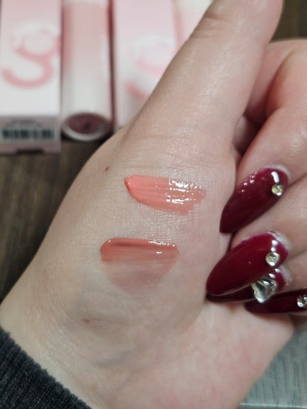 タンフルグラスティントミルク/Colorgram/リップティントを使ったクチコミ(3枚目)