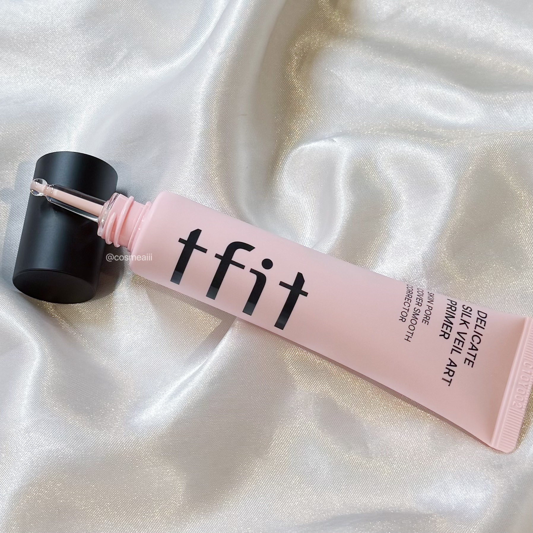 デリケートシルクベールアートプライマー/TFIT/化粧下地を使ったクチコミ（3枚目）