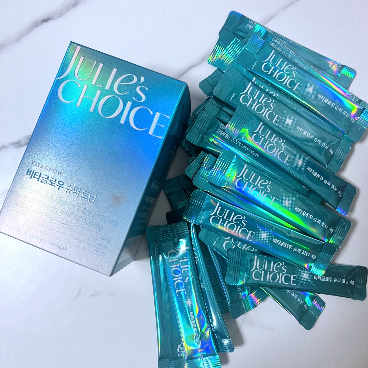 ビタグロウスーパートーニング/julie's choice/美容サプリメントを使ったクチコミ（1枚目）