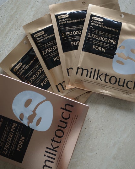 コラーゲンスーパーアブソービングマスク/Milk Touch/シートマスク・パックを使ったクチコミ(1枚目)