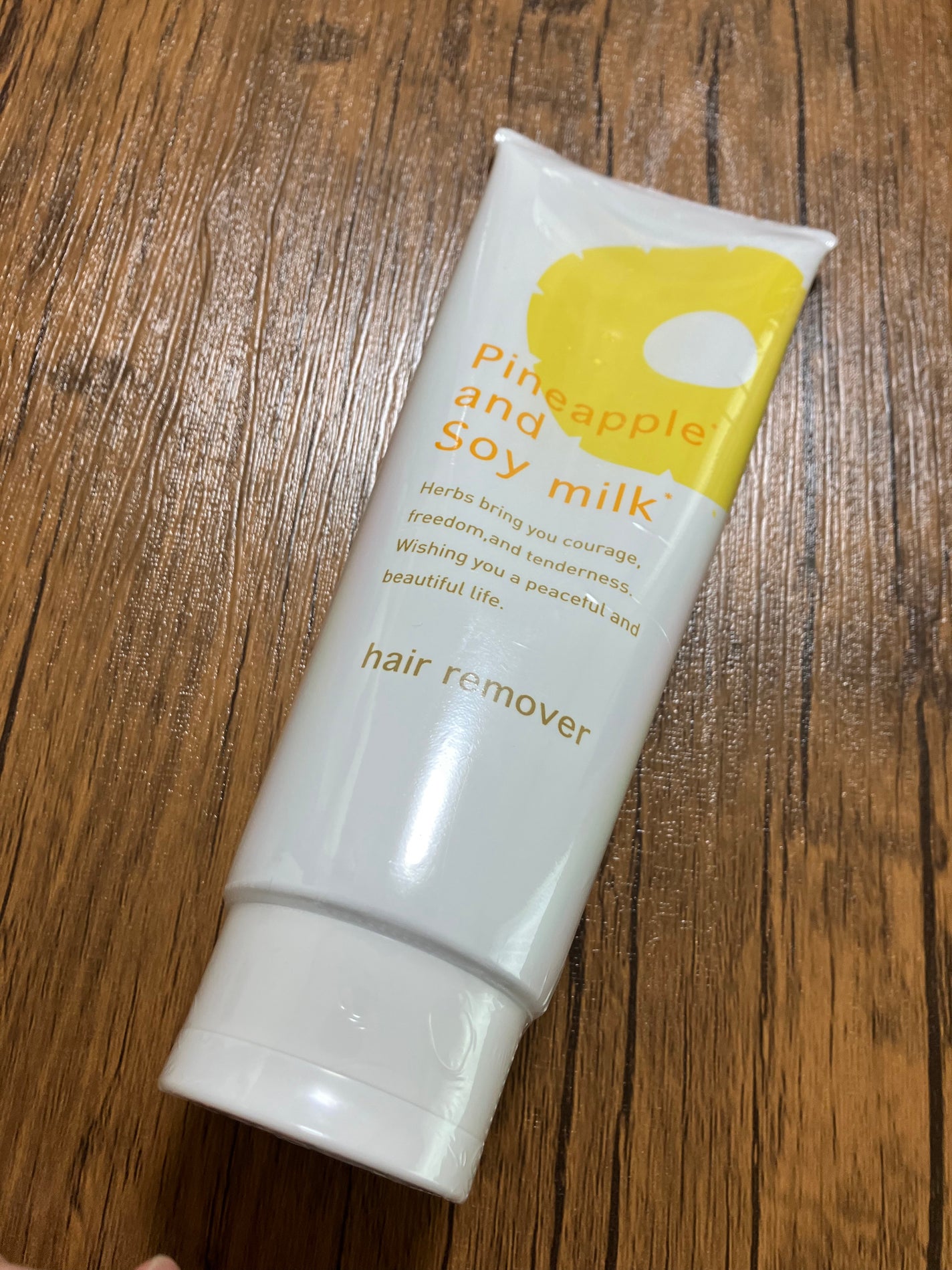 パイナップル豆乳除毛クリーム/鈴木ハーブ研究所/除毛クリームを使ったクチコミ(1枚目)