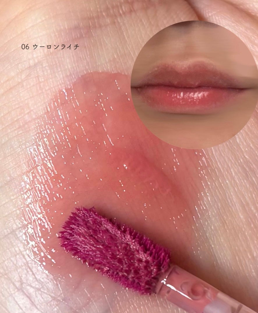 タンフルグラスティントミルク/Colorgram/リップティントを使ったクチコミ(5枚目)