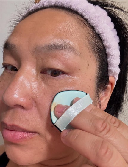 Glow me mesh cushion /Likebel/クッションファンデーションを使ったクチコミ(6枚目)