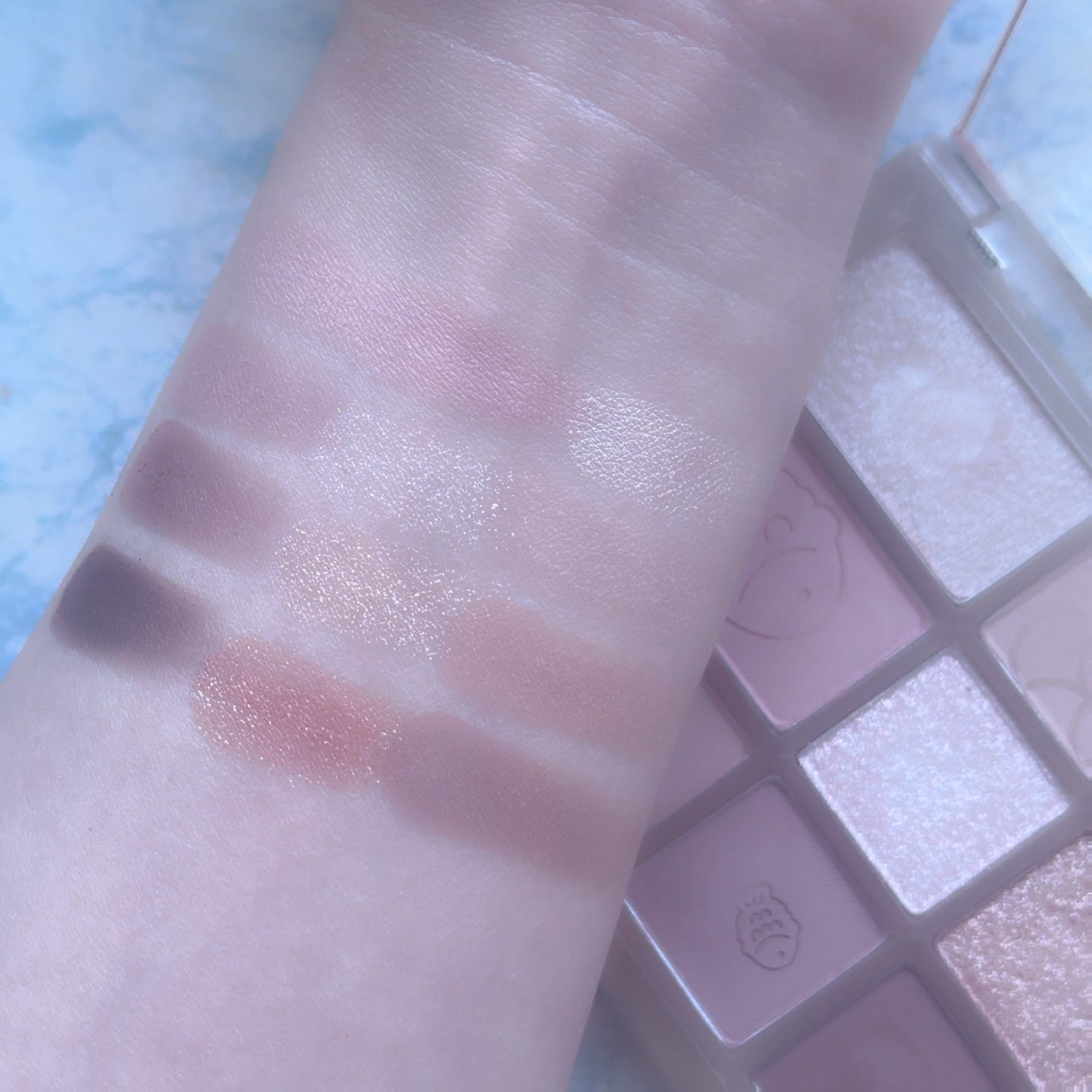 シェード アンド シャドウ パレット/CLIO/アイシャドウパレットを使ったクチコミ(3枚目)